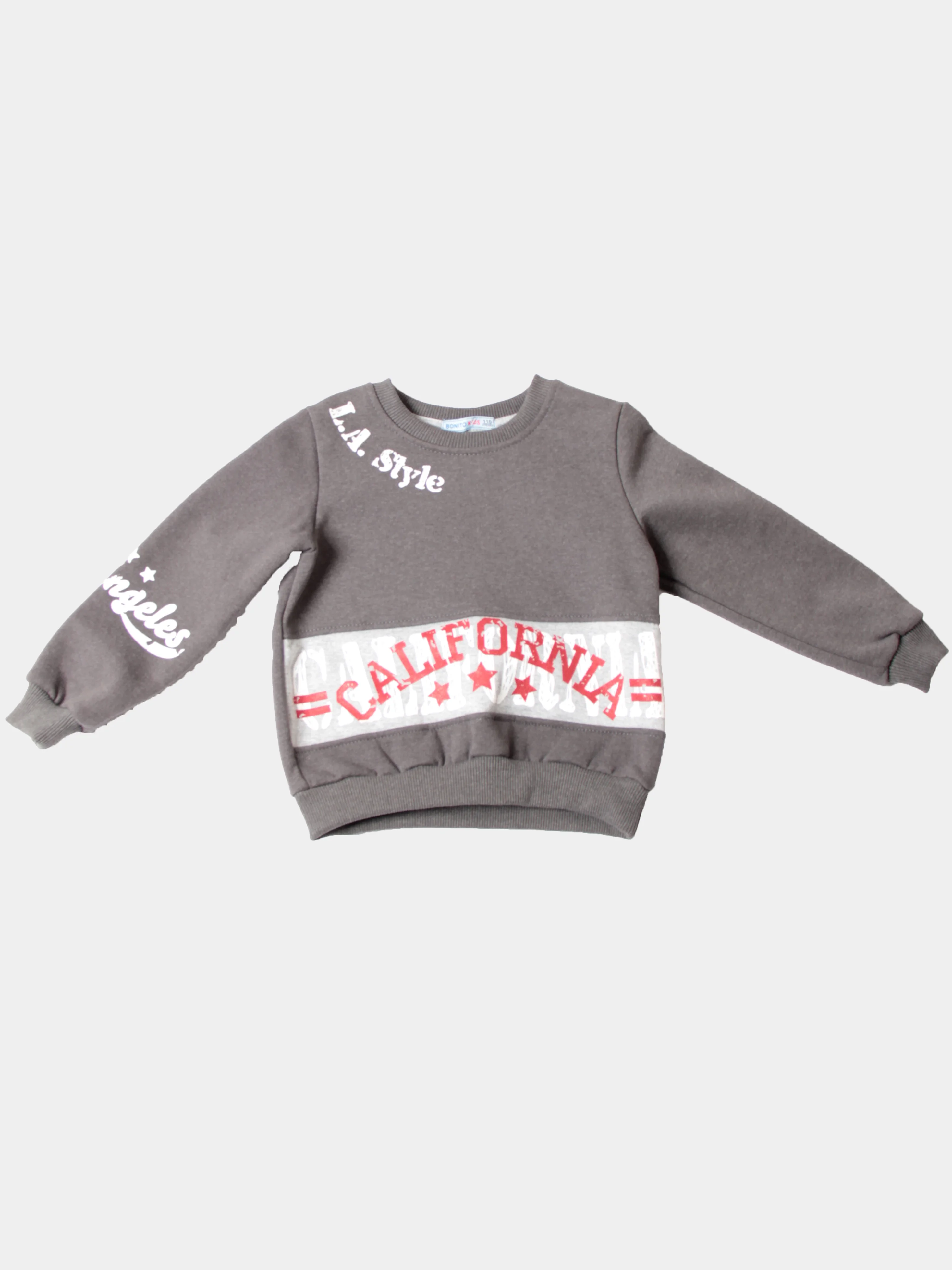 Серый джемпер для мальчика Bonito Kids к.46591