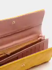 Желтый кошелёк женский, Клатч