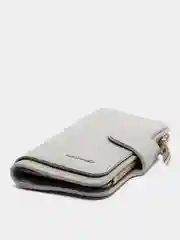 Серый кошелек женский