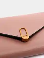 Розовый кошелёк женский, повседневный