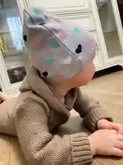 Комбинезон вязаный с капюшоном детский теплый