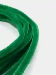 Зеленый проволока синельная 10шт