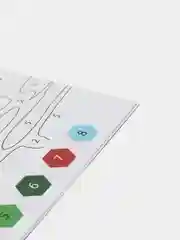 Раскраска по номерам Атака роботов, 16 стр., формат А4