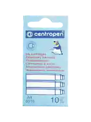 Картриджи чернильные Centropen синие, 10 шт