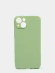 Салатовый матовый силиконовый чехол для iPhone 13, 13 mini, 13 Pro, 13 Pro Max