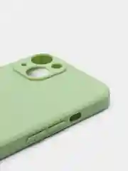 Салатовый матовый силиконовый чехол для iPhone 13, 13 mini, 13 Pro, 13 Pro Max