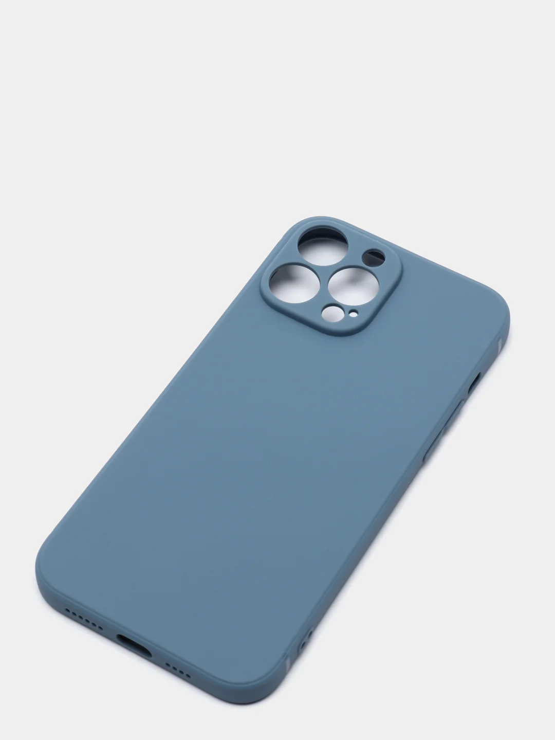 Сиреневый матовый силиконовый чехол для iPhone 13, 13 mini, 13 Pro, 13 Pro Max