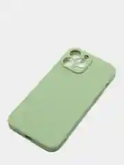 Салатовый матовый силиконовый чехол для iPhone 13, 13 mini, 13 Pro, 13 Pro Max