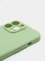 Салатовый матовый силиконовый чехол для iPhone 13, 13 mini, 13 Pro, 13 Pro Max