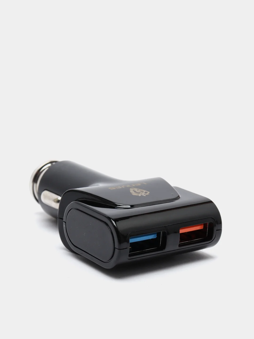 Черный зарядка / Зарядное устройство в машину Type-C / Lightning / microUSB КАБЕЛЬ В КОМПЛЕКТЕ