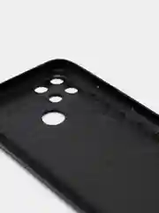 Синий чехол Realme C21Y под кожу, с защитой камеры