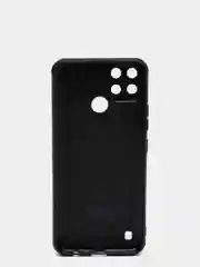 Зеленый чехол Realme C21Y под кожу, с защитой камеры