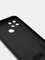 Зеленый чехол Realme C21Y под кожу, с защитой камеры