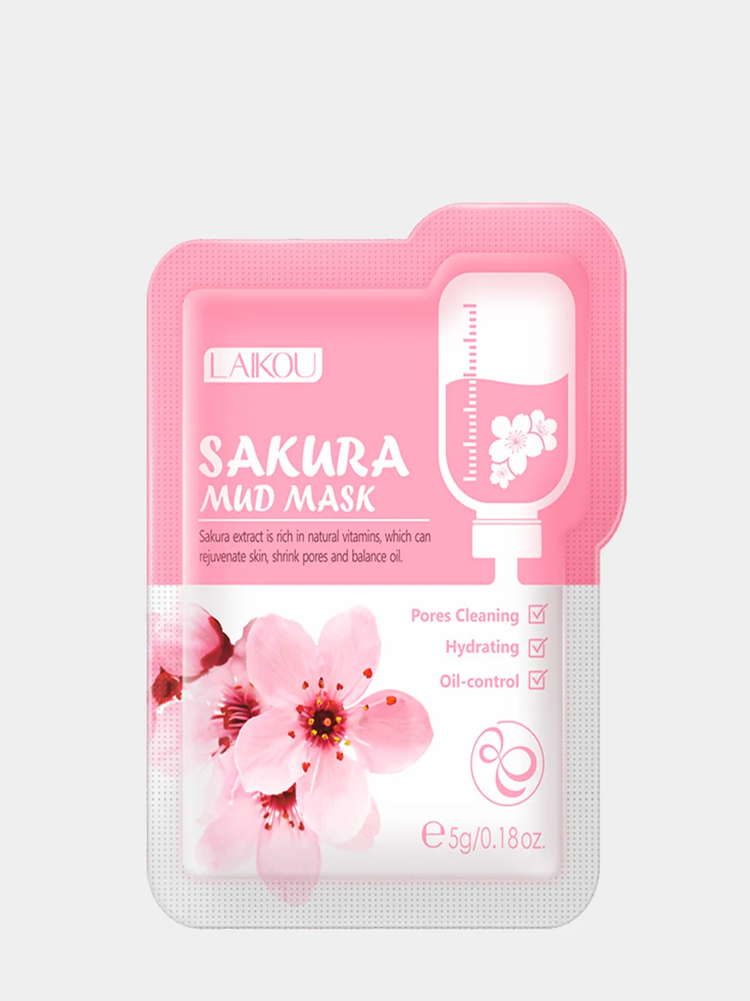 Маска для лица с экстрактом сакуры