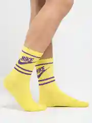 Желтый носки мужские яркие, высокие