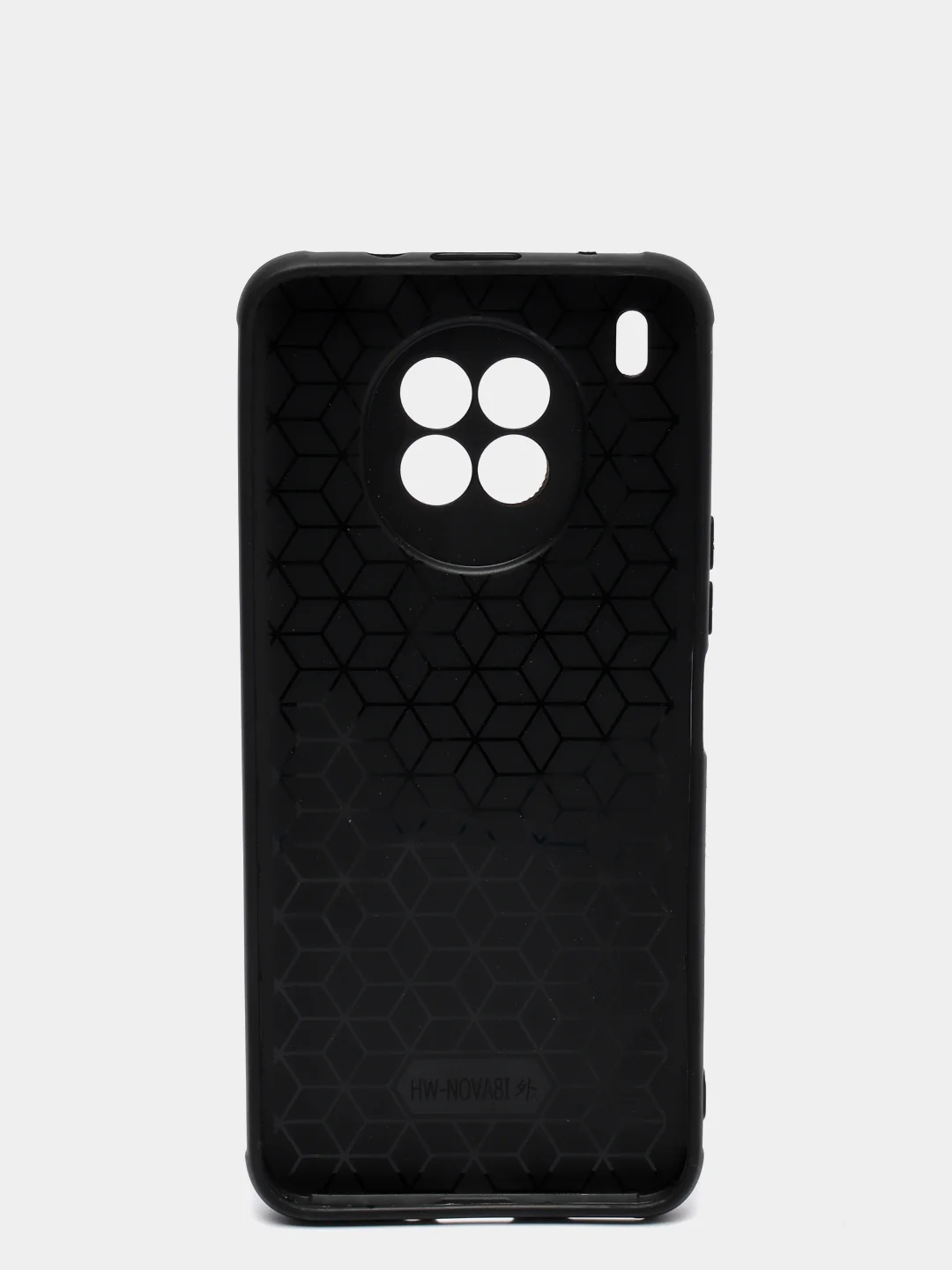 Синий чехол Honor 50 lite под кожу, с защитой камеры