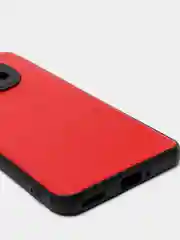 Красный чехол Honor 50 lite под кожу, с защитой камеры