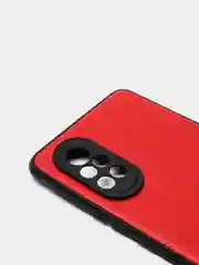 Красный чехол для Huawei Nova 8, под кожу, с защитой камеры