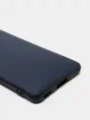 Синий чехол Honor 50 под кожу с защитой камеры