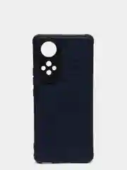 Синий чехол Honor 50 под кожу с защитой камеры