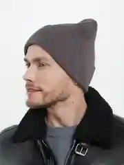 Коричневый шапка лопата Urban Style, унисекс