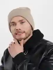 Бежевый шапка лопата Urban Style, унисекс