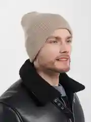 Бежевый шапка лопата Urban Style, унисекс