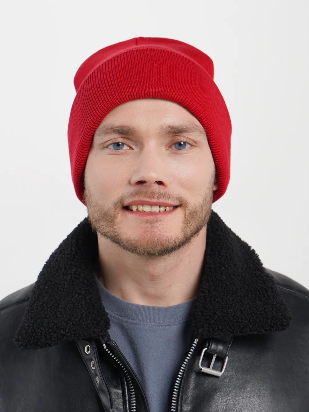 Красный шапка лопата Urban Style, унисекс