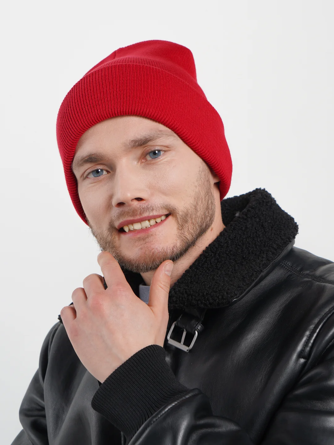 Красный шапка лопата Urban Style, унисекс