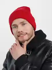Красный шапка лопата Urban Style, унисекс