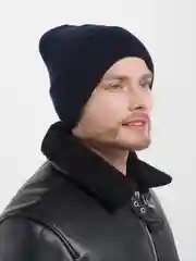 Черный шапка лопата Urban Style, унисекс