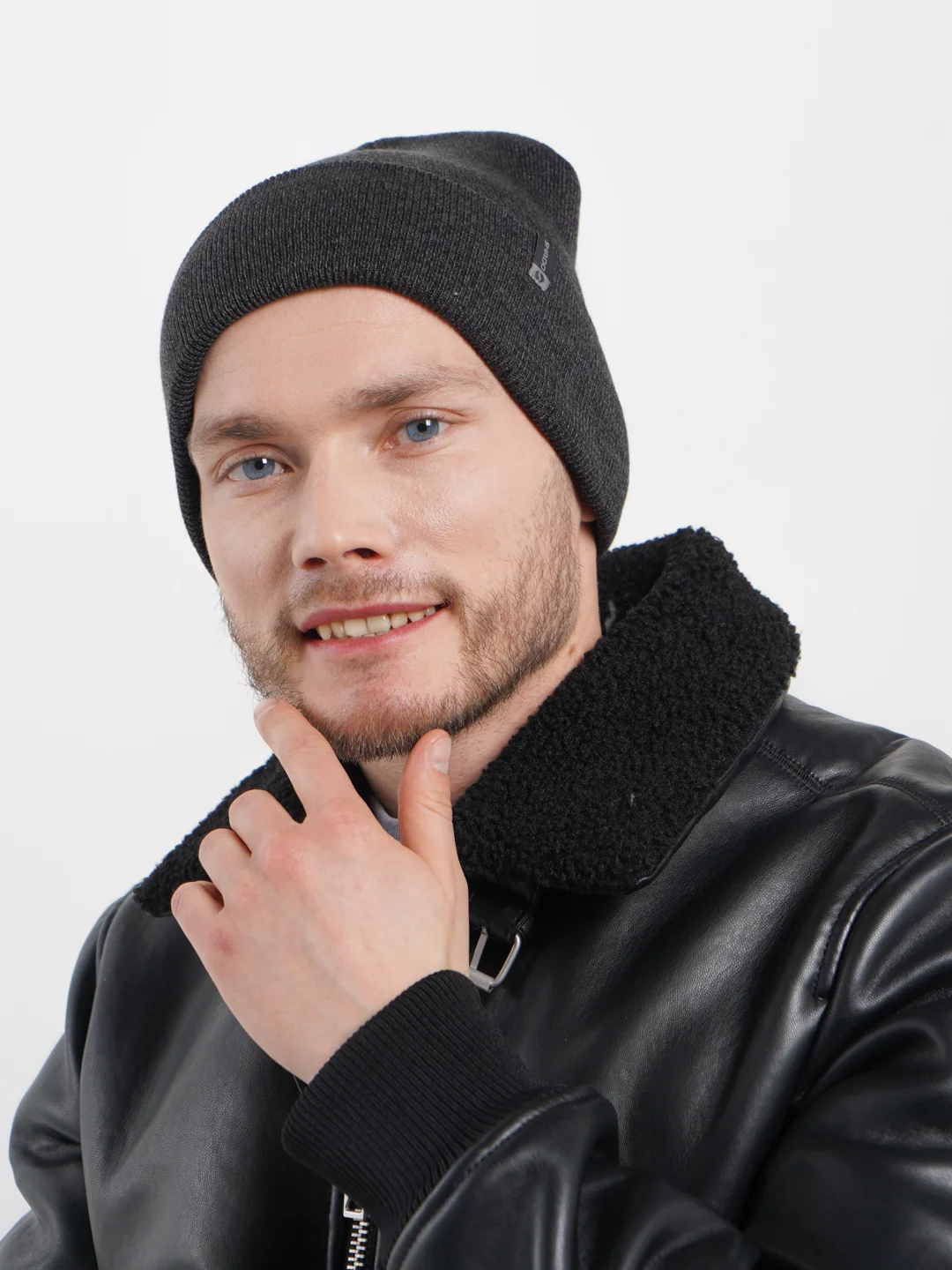 Бронзовый шапка с отворотом, для мужчин и женщин