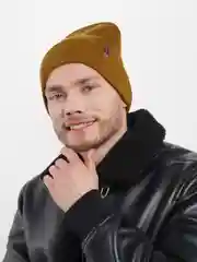 Бронзовый шапка с отворотом, для мужчин и женщин