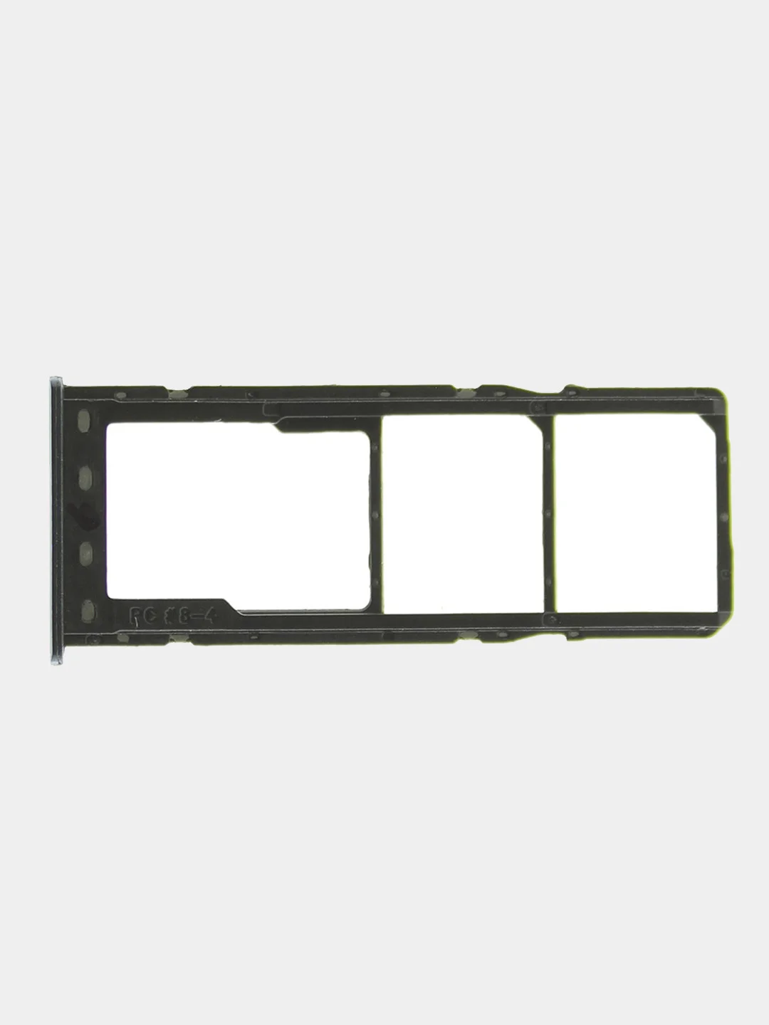 Держатель SIM-карт Samsung Galaxy A10, A20, A30, A50, J6, S8, S10, S10 Plus (черный)