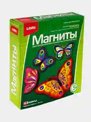 Розовый набор для изготовления магнитов из гипса 9 видов
