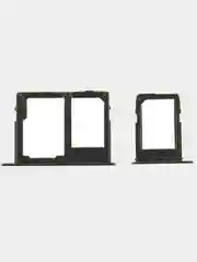 Держатель SIM-карт Samsung Galaxy A10, A20, A30, A50, J6, S8, S10, S10 Plus (черный)