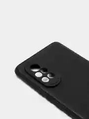 Черный чехол для Huawei Nova 8, под кожу, с защитой камеры