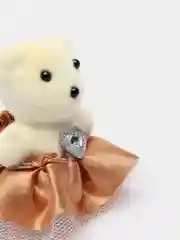 Карамельный резинка для волос "Мишка"