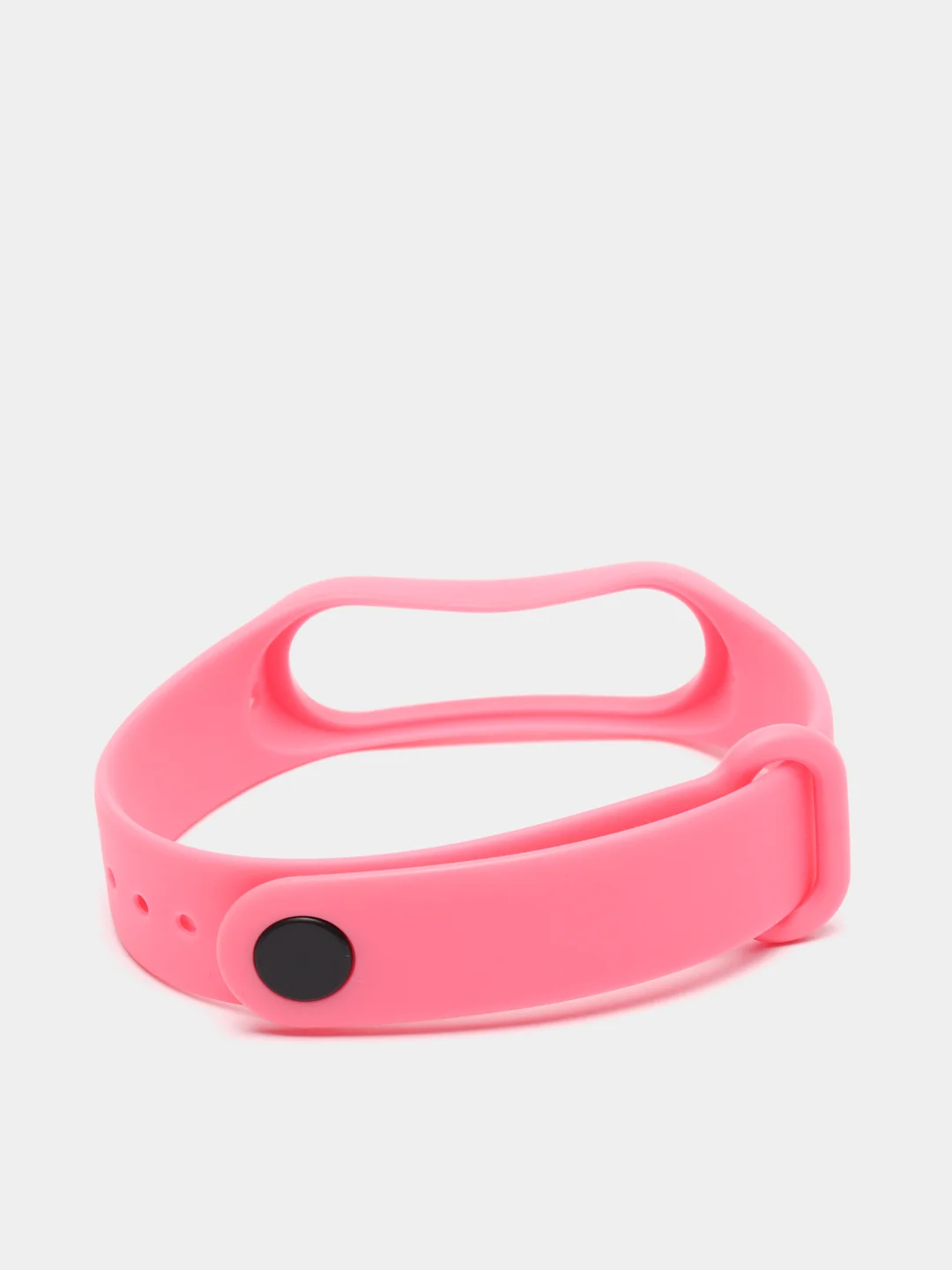 Розовый силиконовый ремешок для Xiaomi Mi Band 3, Mi Band 4, Сяоми Ми бэнд 3,4