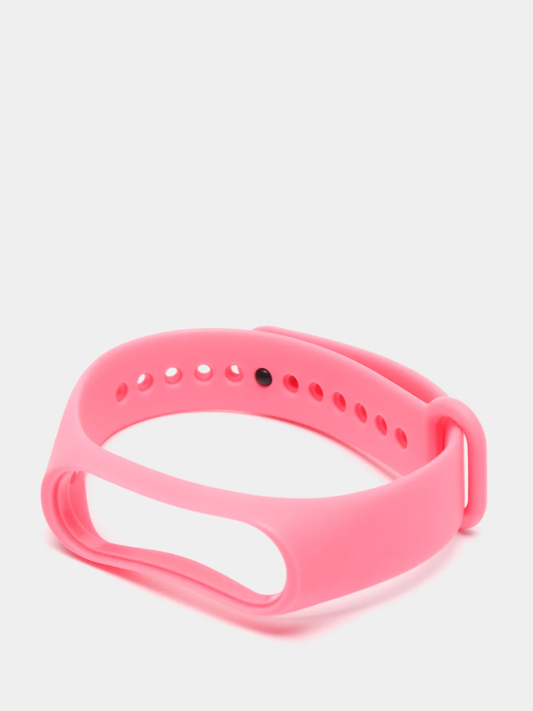 Розовый силиконовый ремешок для Xiaomi Mi Band 3, Mi Band 4, Сяоми Ми бэнд 3,4