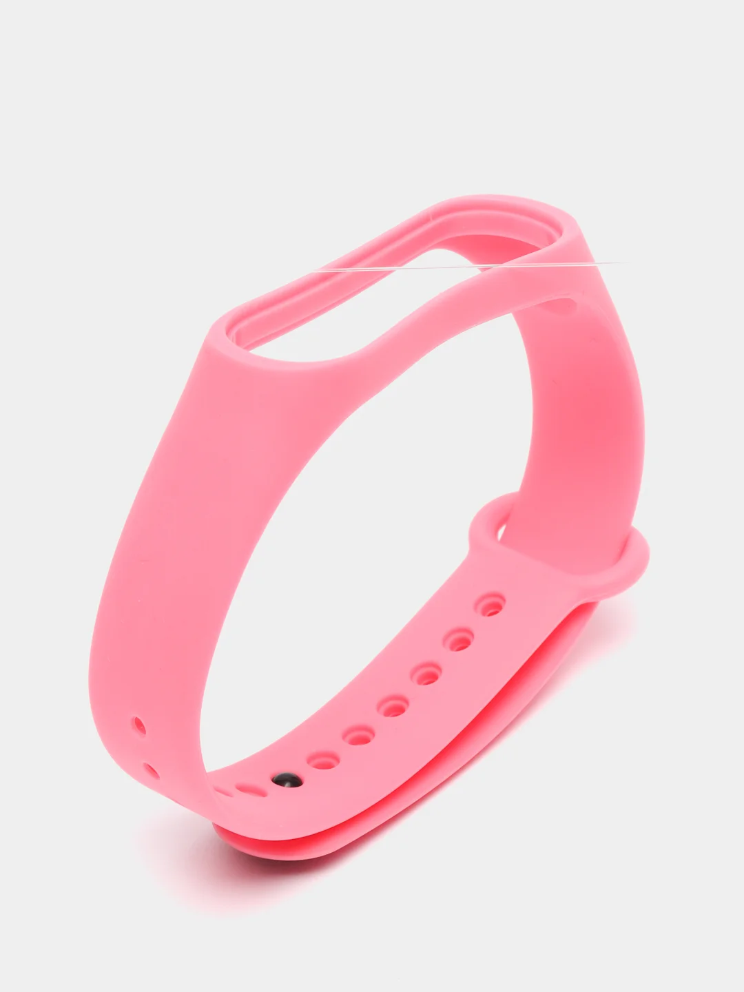 Розовый силиконовый ремешок для Xiaomi Mi Band 3, Mi Band 4, Сяоми Ми бэнд 3,4
