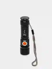 LED светодиодный фонарь USB YY-616USB-T6 ZOOM черный