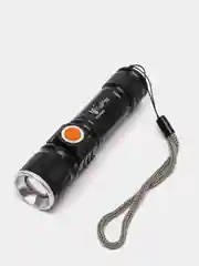 LED светодиодный фонарь USB YY-616USB-T6 ZOOM черный