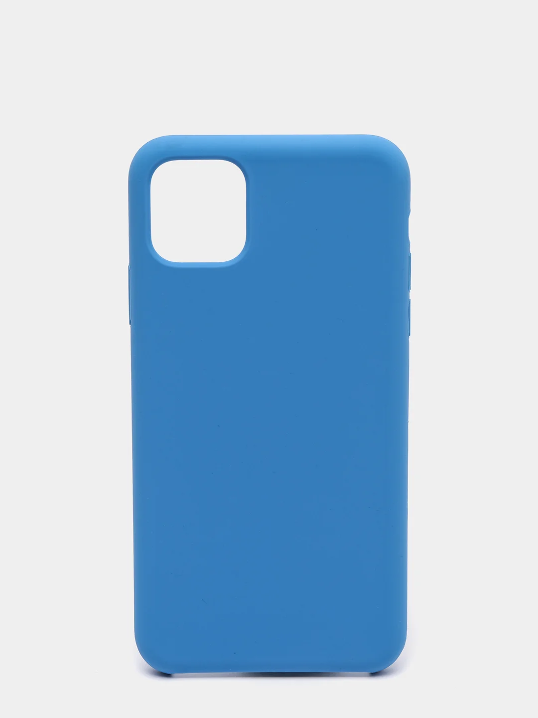 Голубой чехол Silicone Case силиконовый с микрофиброй IPhone 5/5s/SE 6/6s 7/8 7+/8+ X/XS / 11 / 12