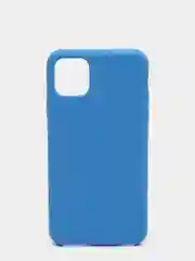 Голубой чехол Silicone Case силиконовый с микрофиброй IPhone 5/5s/SE 6/6s 7/8 7+/8+ X/XS / 11 / 12