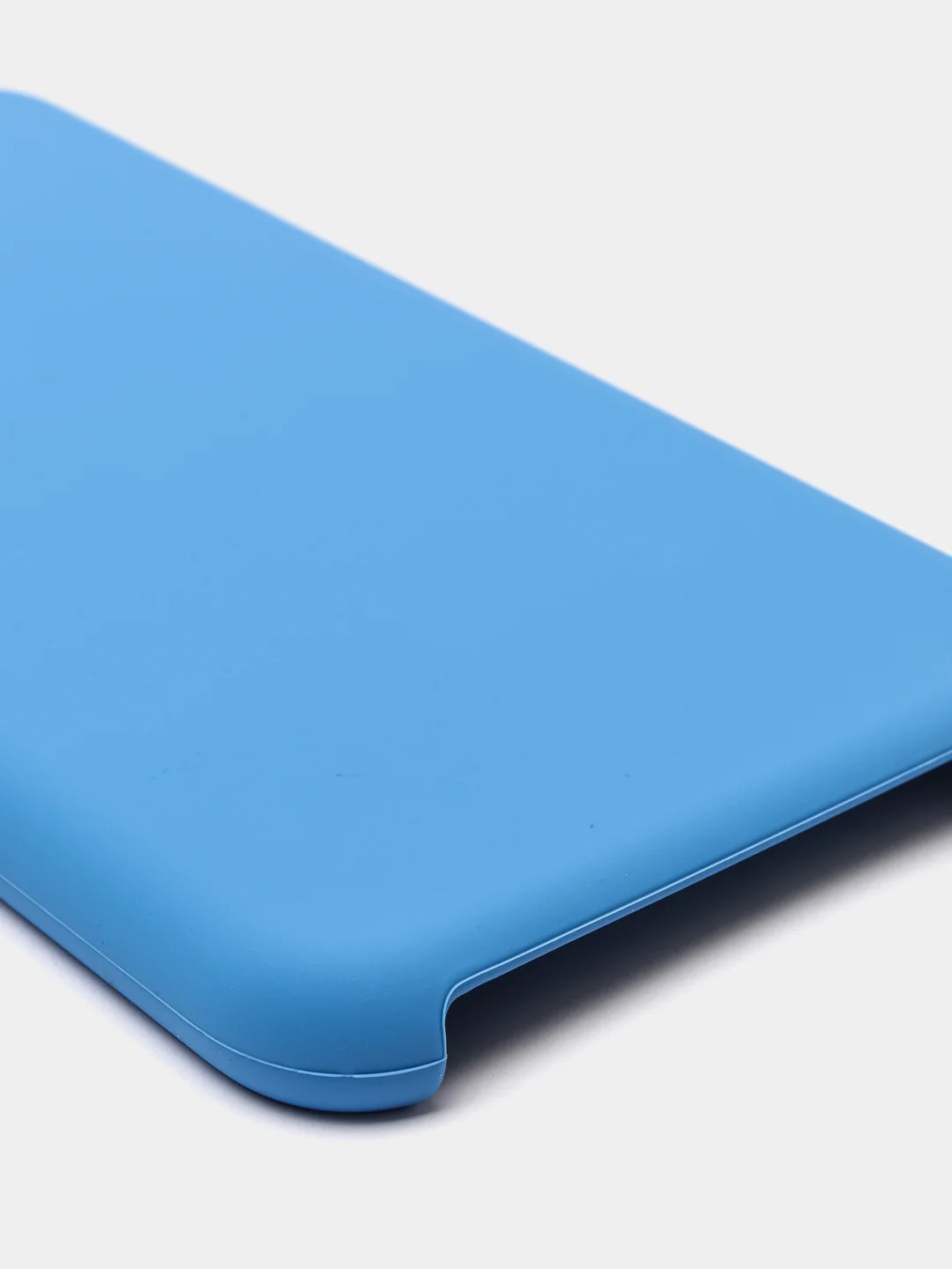 Голубой чехол Silicone Case силиконовый с микрофиброй IPhone 5/5s/SE 6/6s 7/8 7+/8+ X/XS / 11 / 12