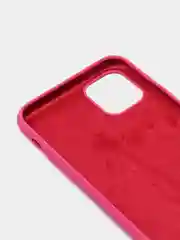 Фуксия чехол Silicone Case силиконовый с микрофиброй IPhone 5/5s/SE 6/6s 7/8 7+/8+ X/XS / 11 / 12