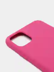 Фуксия чехол Silicone Case силиконовый с микрофиброй IPhone 5/5s/SE 6/6s 7/8 7+/8+ X/XS / 11 / 12