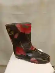 Черный сапоги резиновые ПВХ женские цветные