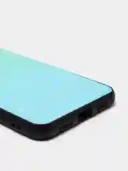 Бирюзовый градиентный чехол из закалённого стекла для Xiaomi Redmi 7A,8A,6A,8,Note 8,7,8T,10,K20,9T